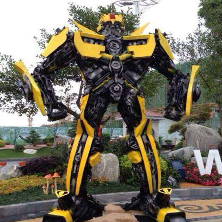 變形金剛雕塑模具廠是純手工焊鐵藝模型嗎(圖1) 變形金剛雕塑模具廠是純手工焊鐵藝模型嗎(圖1)